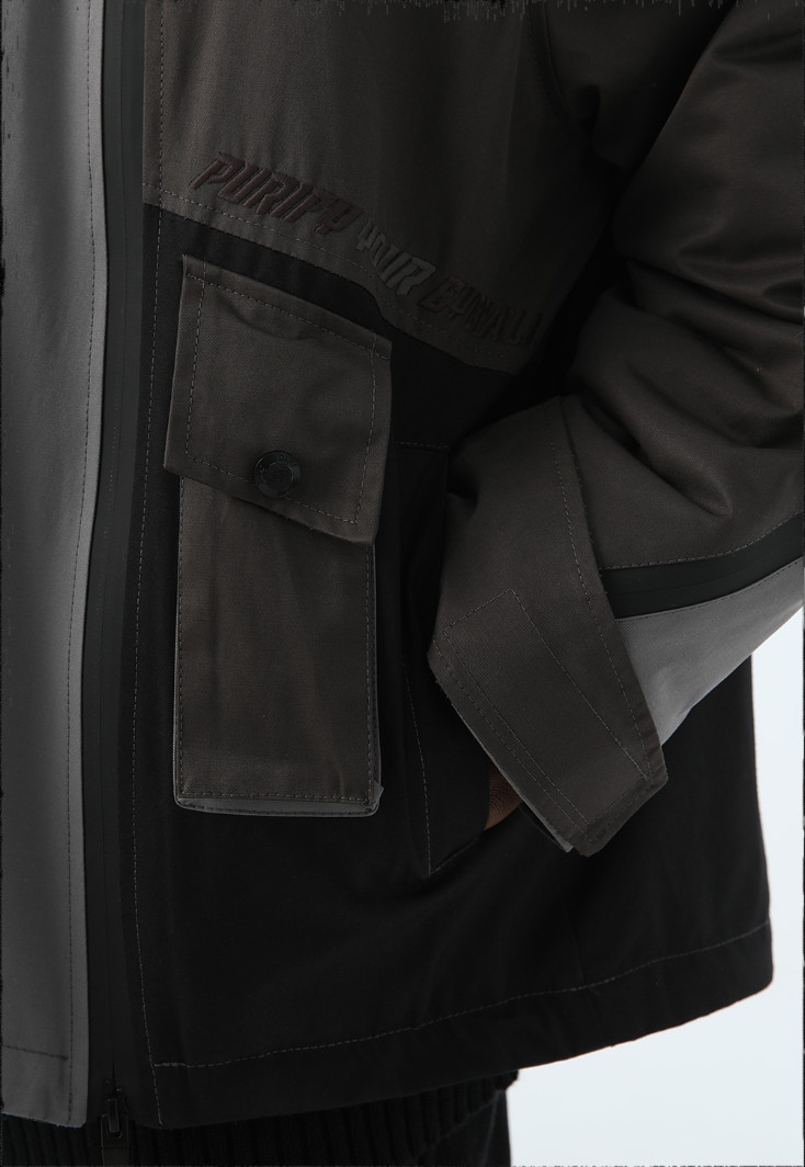 JHYQ Functional Patchwork Rushing Jacket