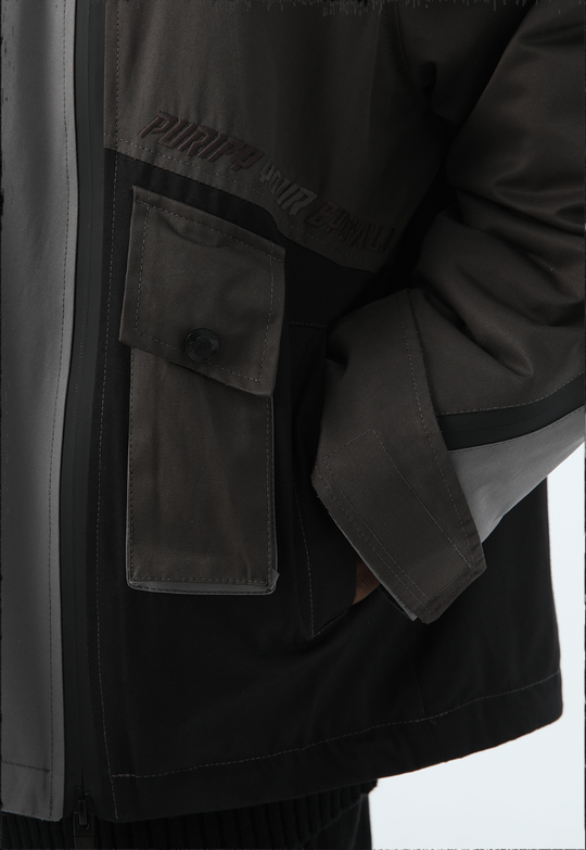 JHYQ Functional Patchwork Rushing Jacket