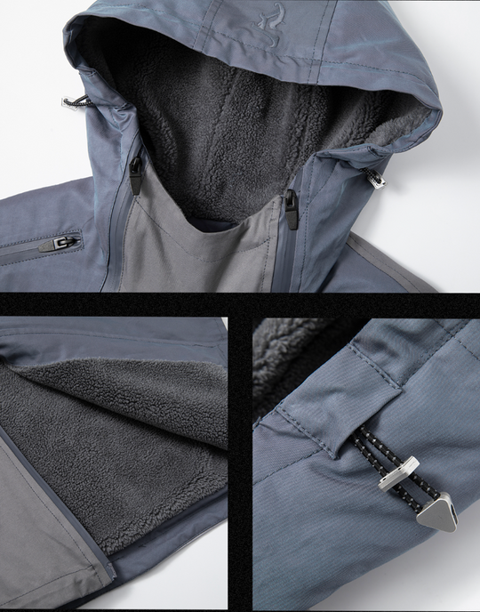 JHYQ Functional Patchwork Rushing Jacket