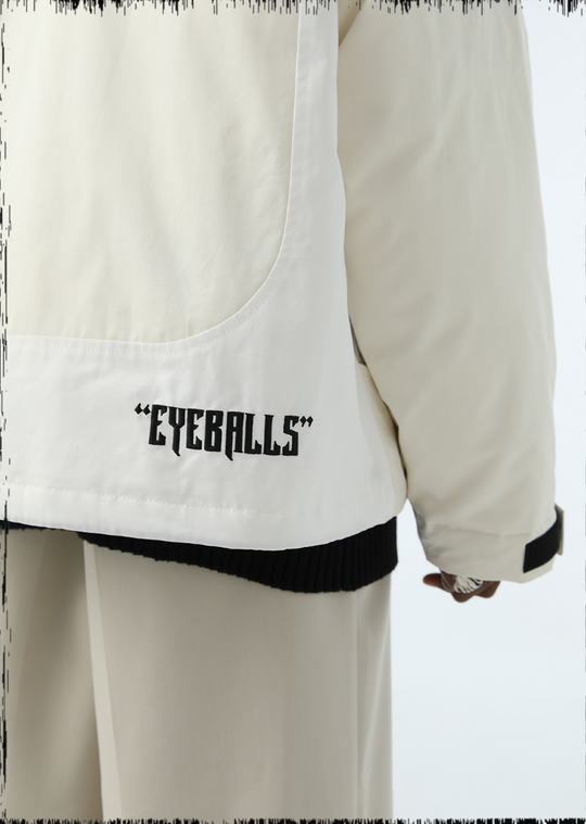 JHYQ 90 White Duck Down Function Hooded Down Jacket