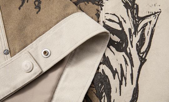 JHYQ Heavy Graffiti Short Jacket