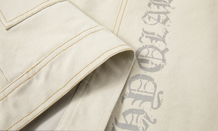 JHYQ Coil Buckle Lapel Embroidered Short Jacket