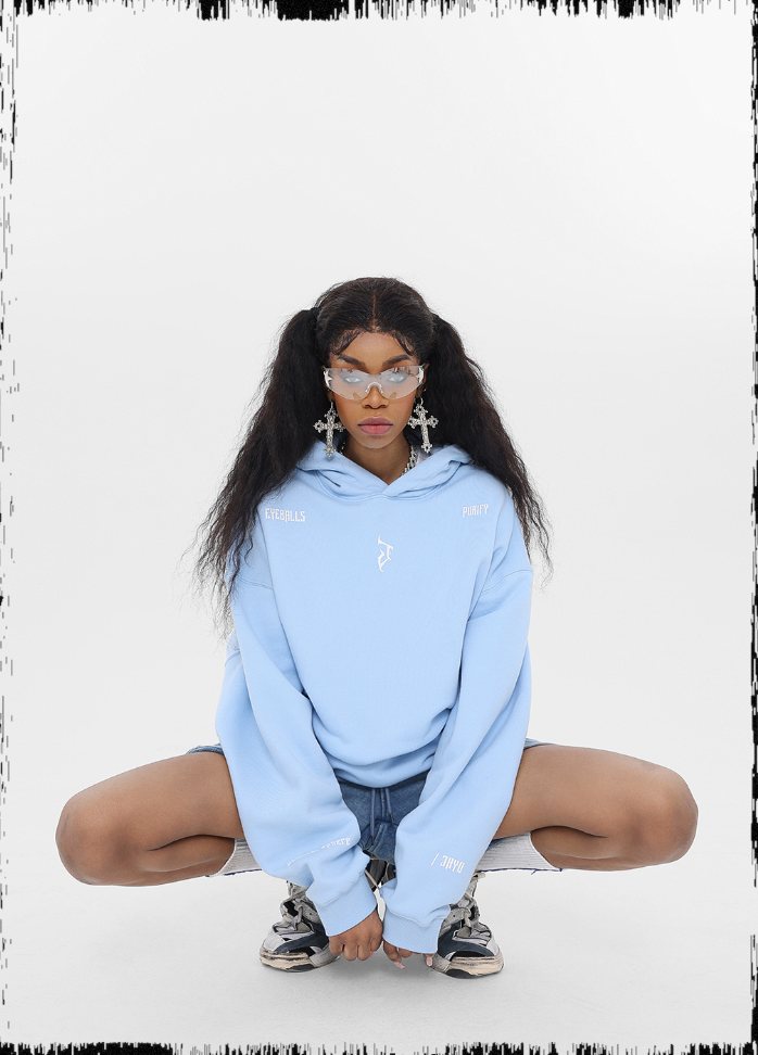 JHYQ Basic Logo Print Hoodie