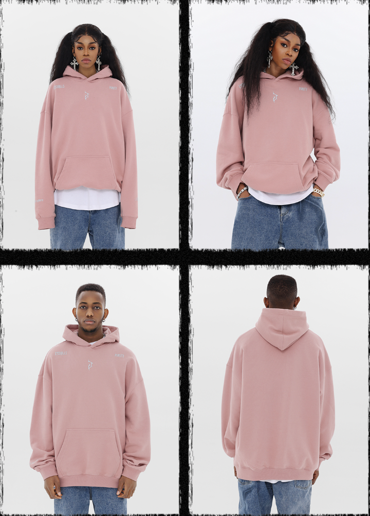 JHYQ Basic Logo Print Hoodie