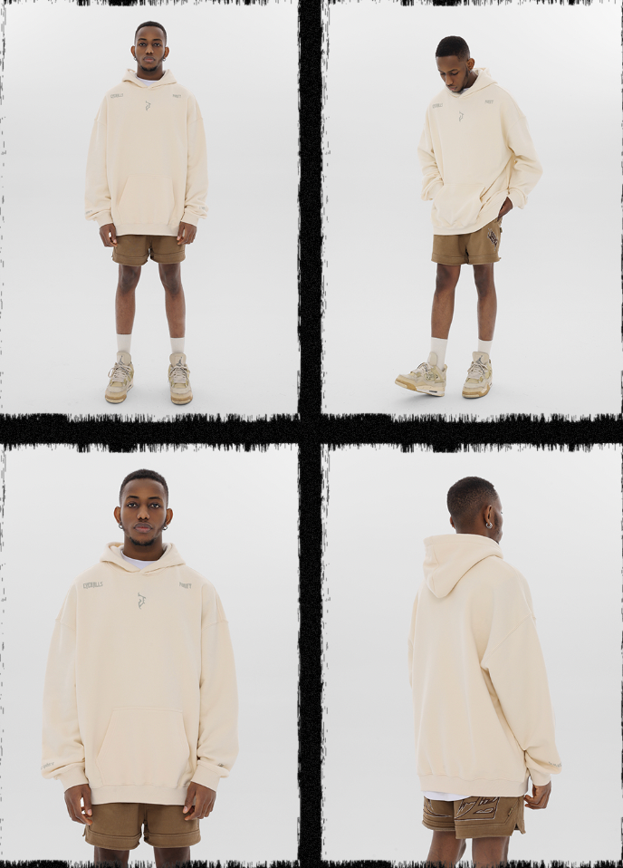 JHYQ Basic Logo Print Hoodie