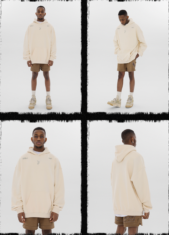 JHYQ Basic Logo Print Hoodie