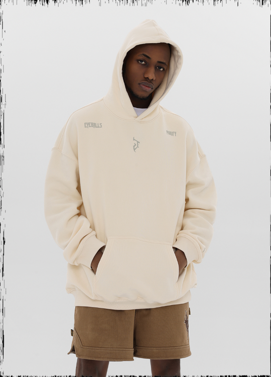 JHYQ Basic Logo Print Hoodie