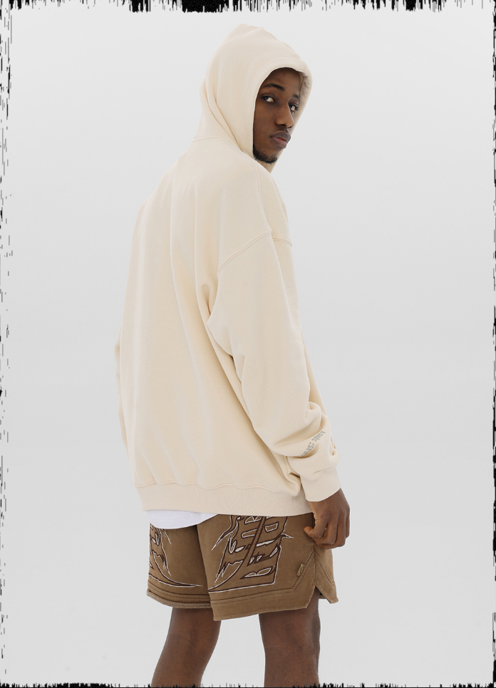 JHYQ Basic Logo Print Hoodie