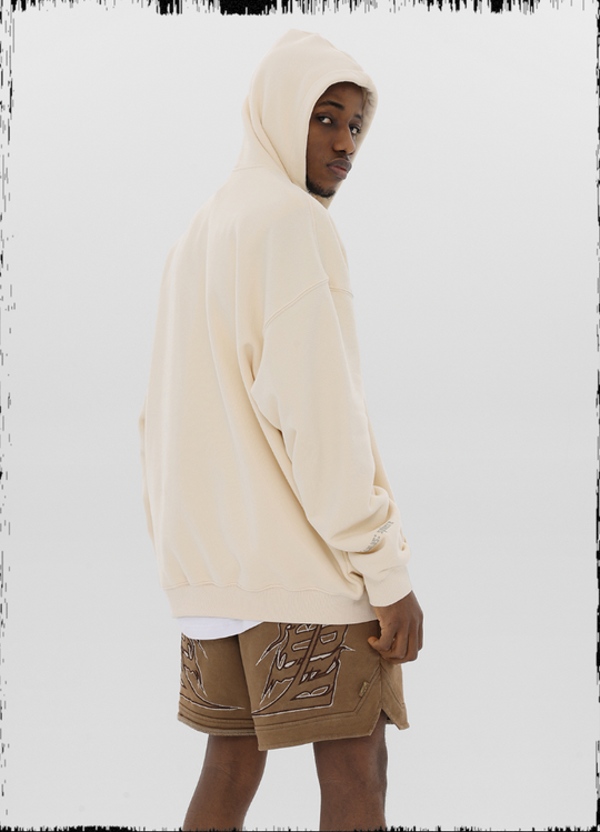 JHYQ Basic Logo Print Hoodie