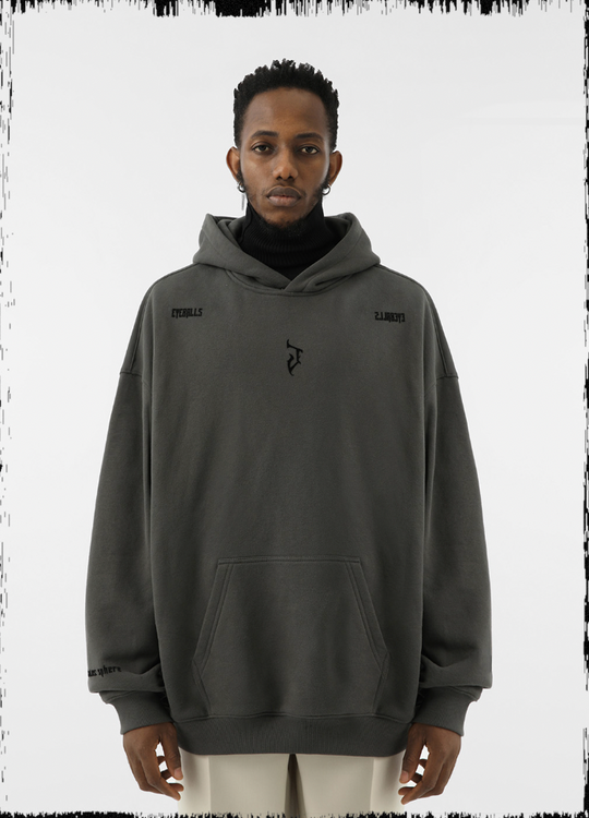 JHYQ Basic Logo Print Hoodie