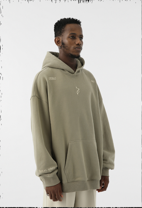 JHYQ Basic Logo Print Hoodie