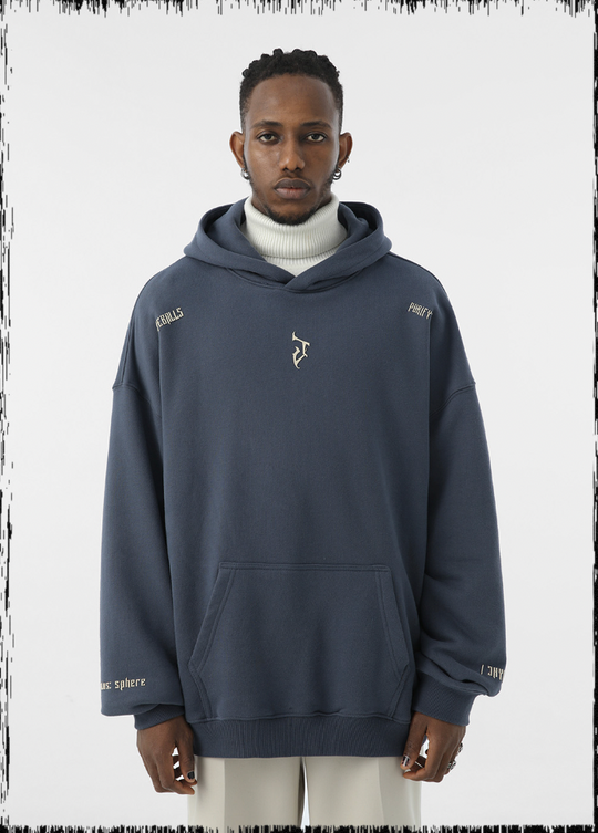 JHYQ Basic Logo Print Hoodie