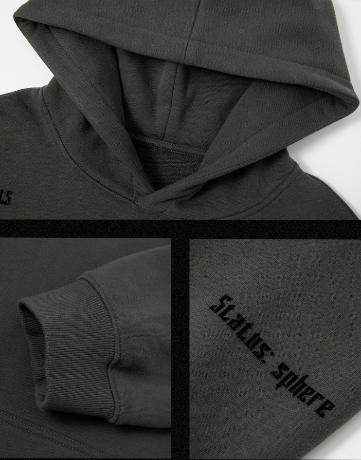 JHYQ Basic Logo Print Hoodie