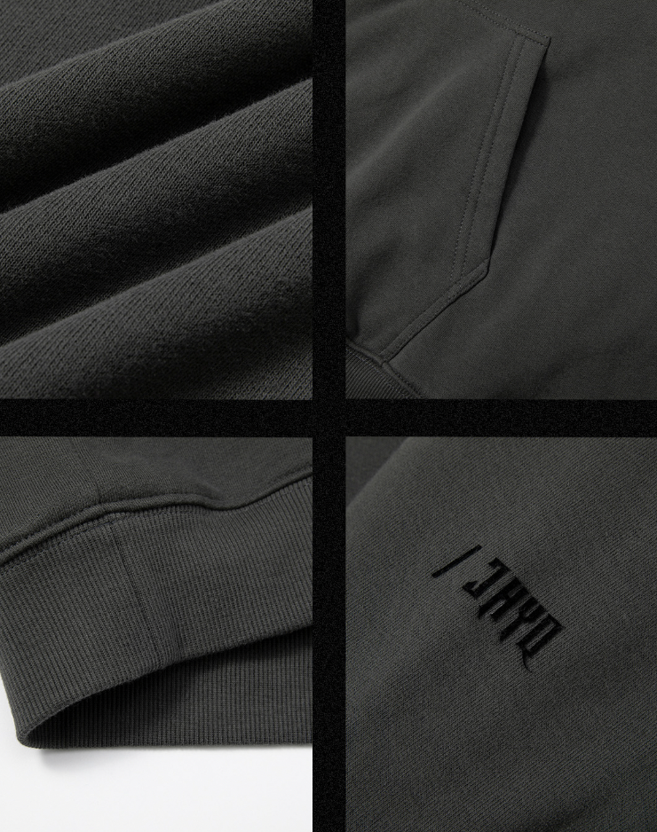 JHYQ Basic Logo Print Hoodie