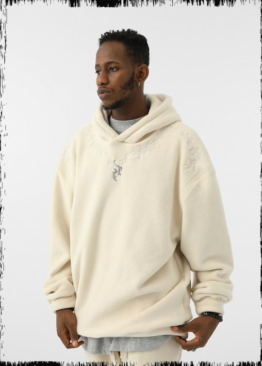 JHYQ Fleece Embroidered Hoodie