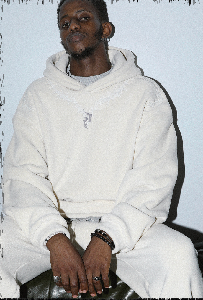 JHYQ Fleece Embroidered Hoodie