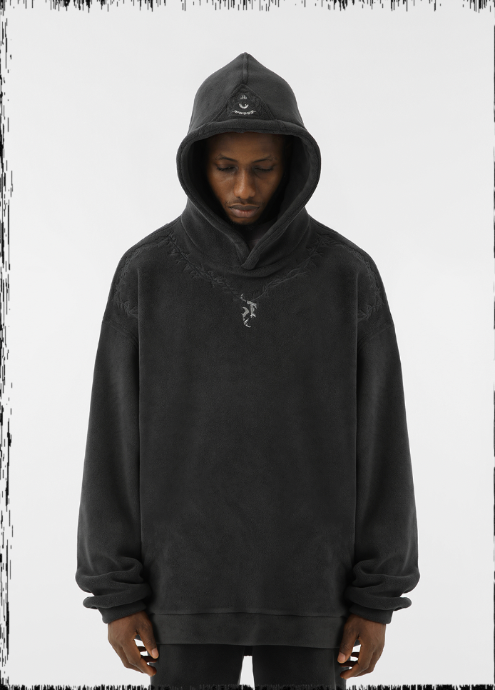 JHYQ Fleece Embroidered Hoodie