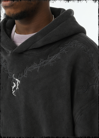 JHYQ Fleece Embroidered Hoodie