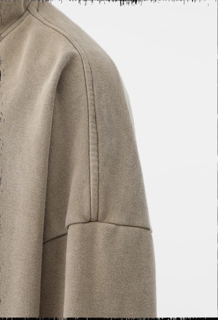 JHYQ Heavy Washed Embroidered Hoodie