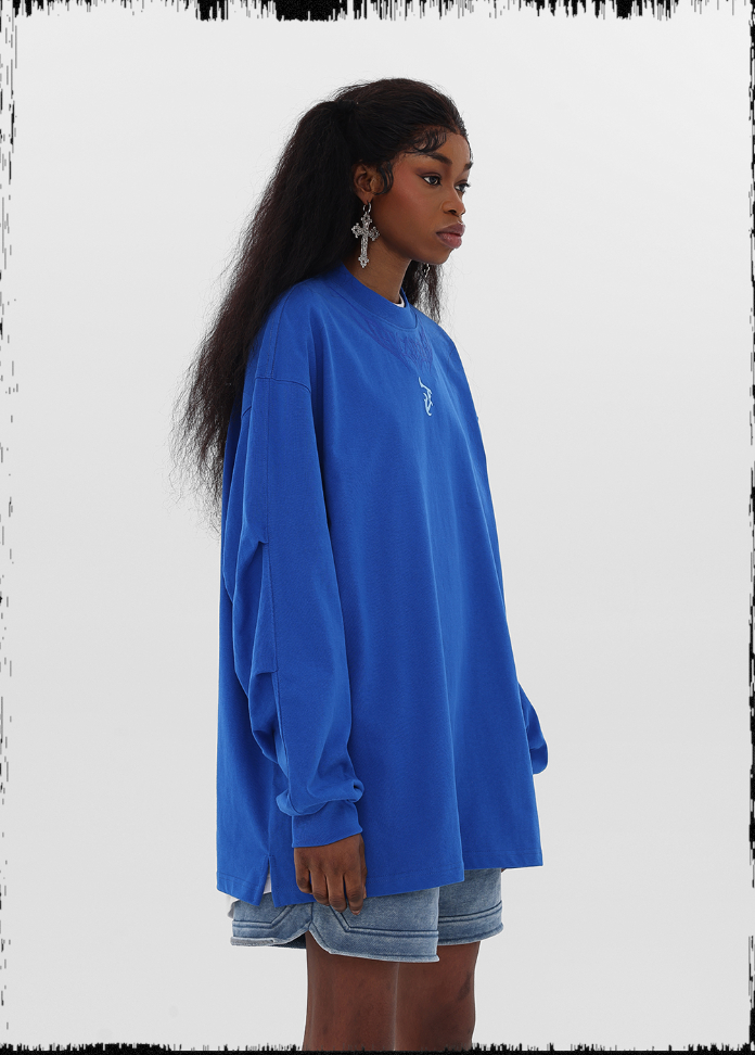 JHYQ LOGO Embroidery Long Sleeved Tee