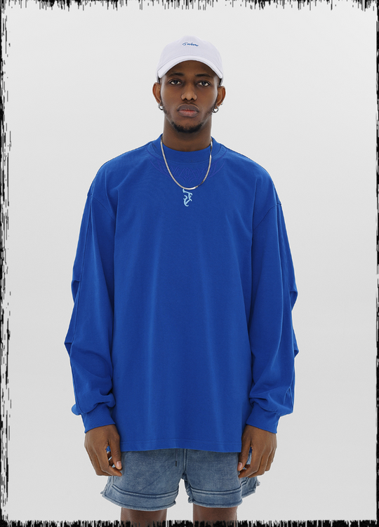 JHYQ LOGO Embroidery Long Sleeved Tee