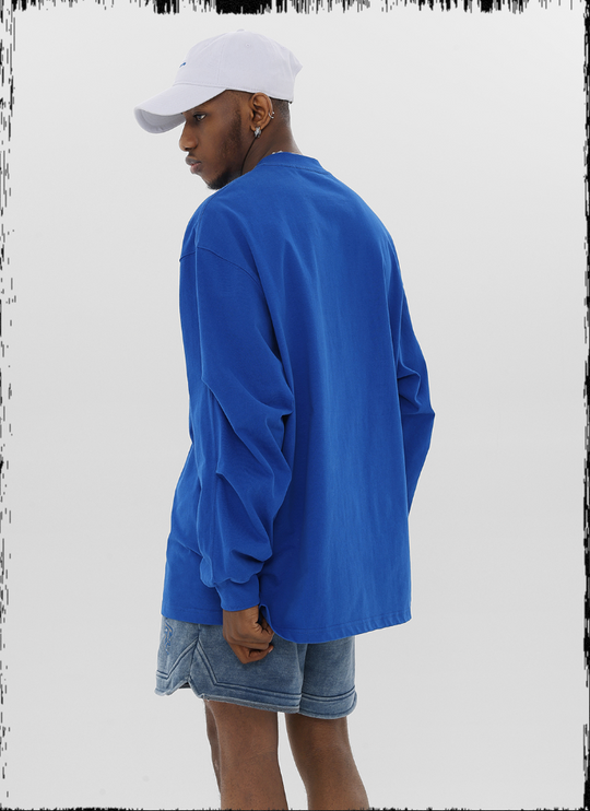 JHYQ LOGO Embroidery Long Sleeved Tee