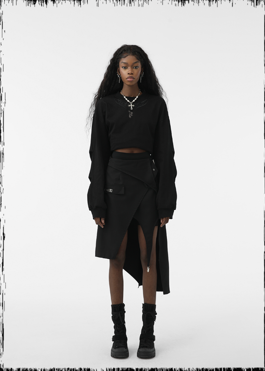 JHYQ LOGO Embroidery Long Sleeved Tee