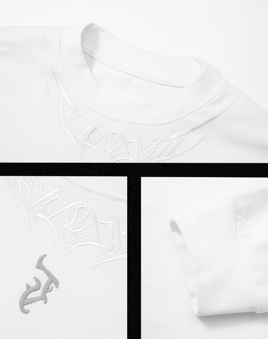 JHYQ LOGO Embroidery Long Sleeved Tee