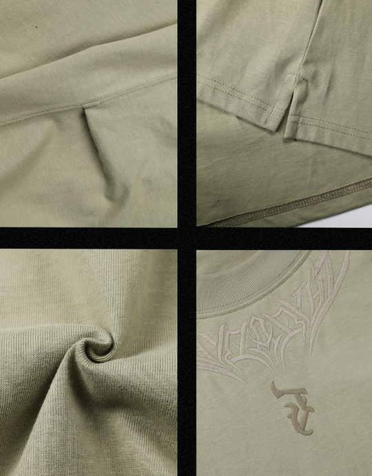 JHYQ LOGO Embroidery Long Sleeved Tee