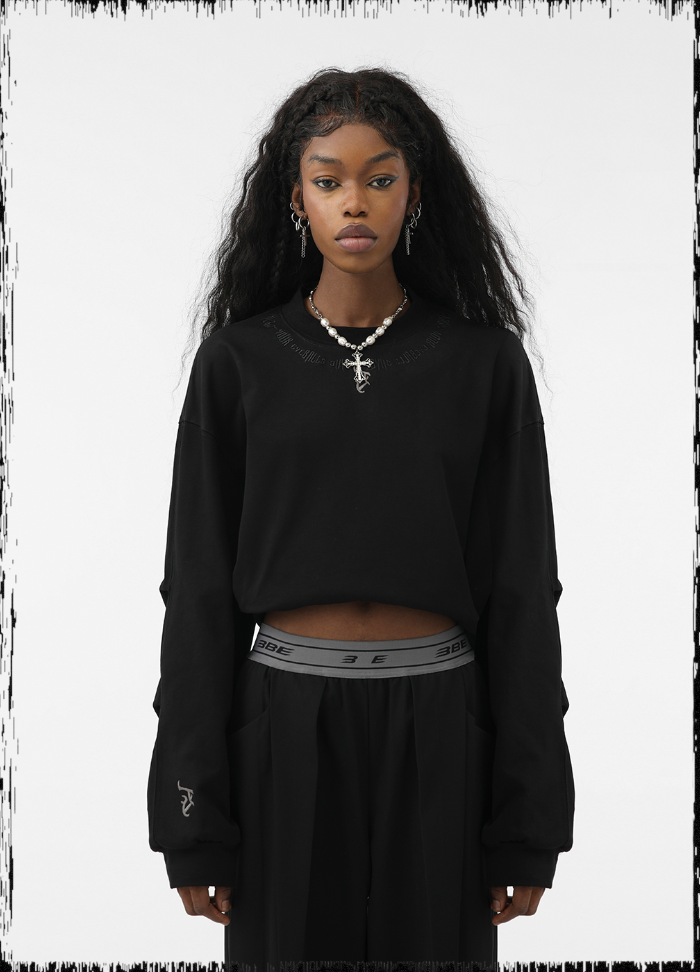 JHYQ Embroidered Long Sleeved Tee