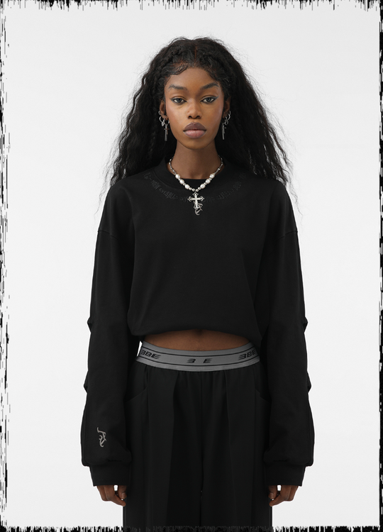 JHYQ Embroidered Long Sleeved Tee