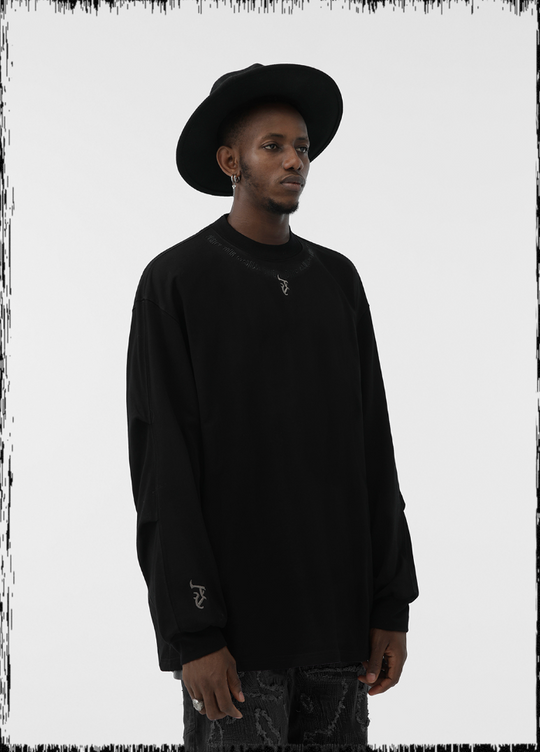 JHYQ Embroidered Long Sleeved Tee
