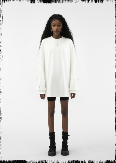 JHYQ Embroidered Long Sleeved Tee