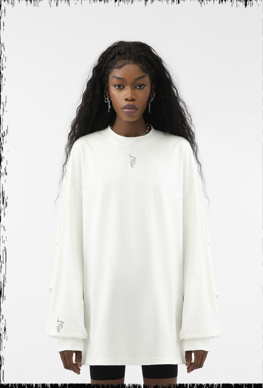 JHYQ Embroidered Long Sleeved Tee