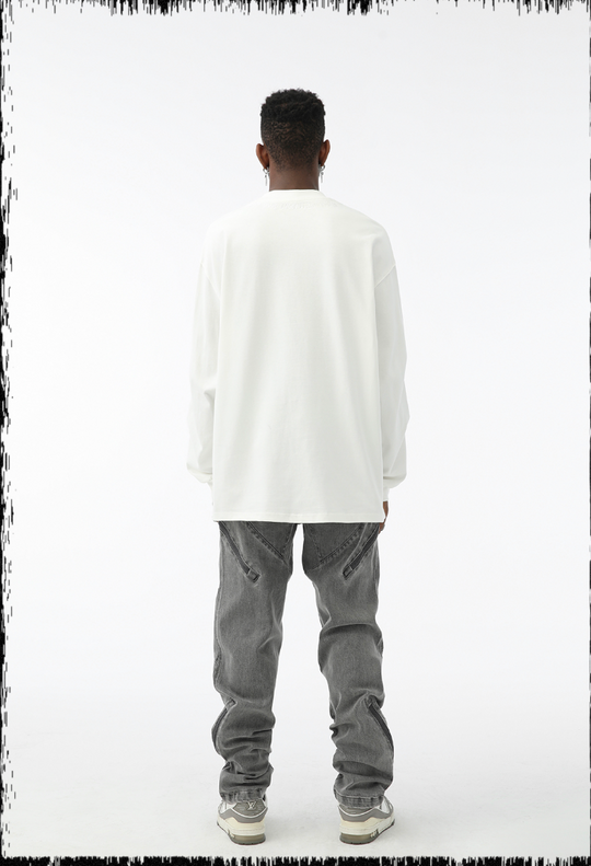 JHYQ Embroidered Long Sleeved Tee