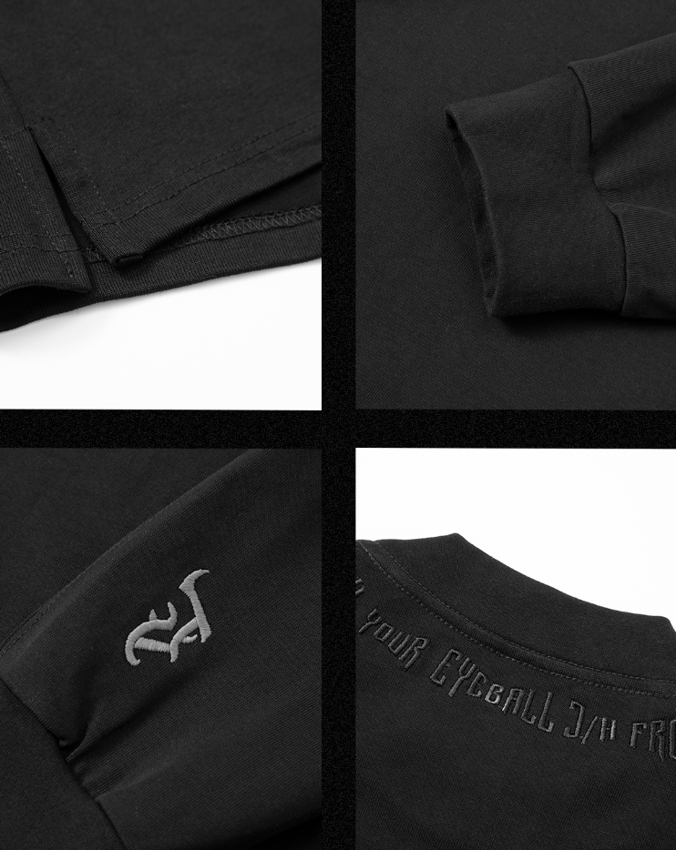 JHYQ Embroidered Long Sleeved Tee