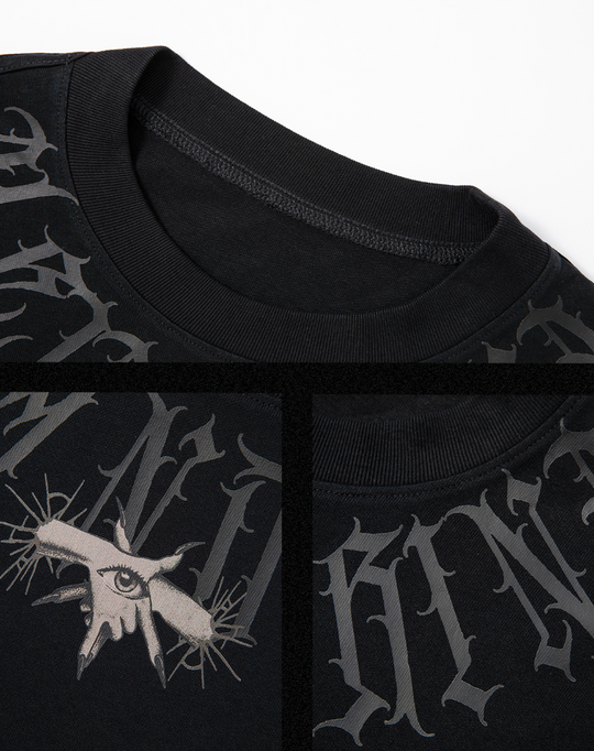 JHYQ Washed Old Long Sleeved Tee