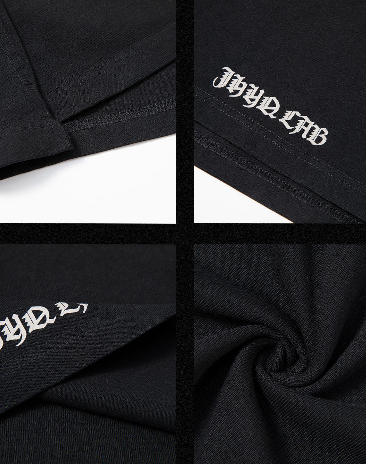 JHYQ Washed Old Long Sleeved Tee