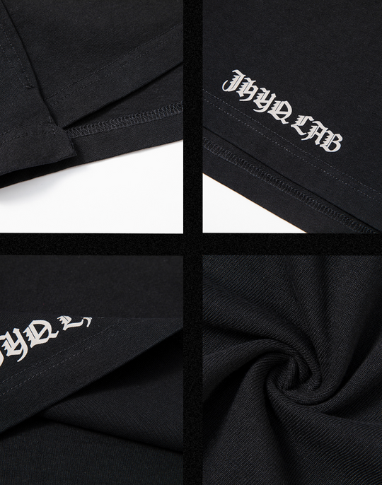 JHYQ Washed Old Long Sleeved Tee