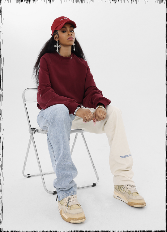 JHYQ Color Combination Embroidered Denim Jeans