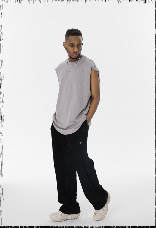 JHYQ Corduroy Smooth Wide Leg Pants