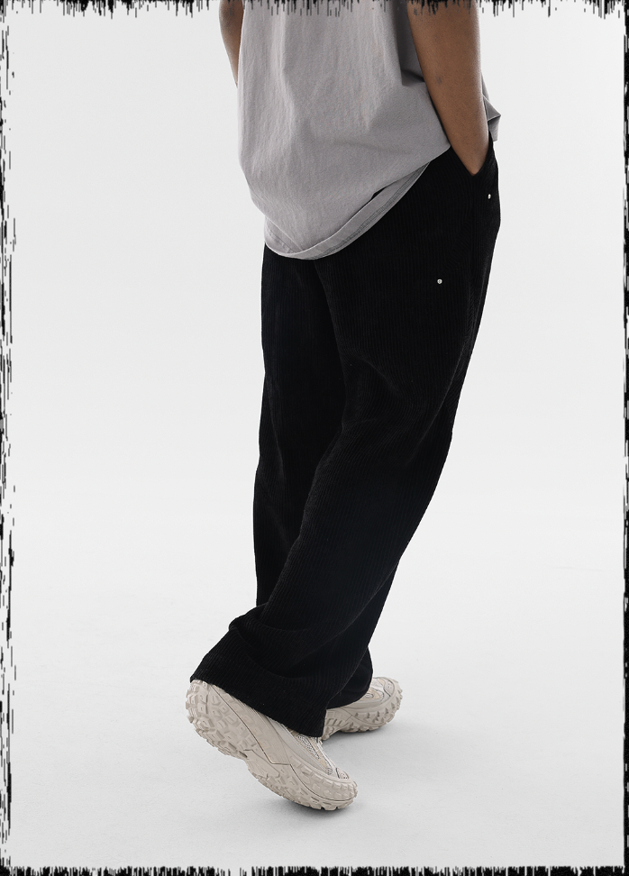 JHYQ Corduroy Smooth Wide Leg Pants