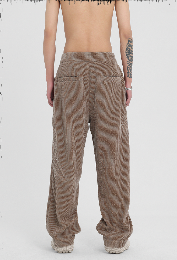 JHYQ Corduroy Smooth Wide Leg Pants