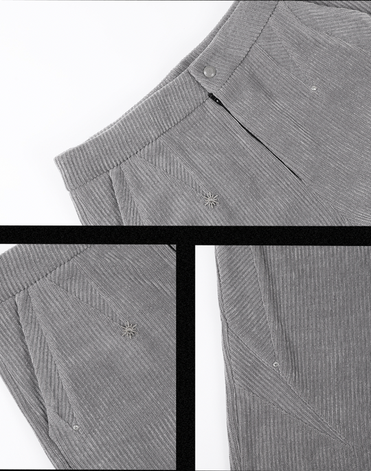 JHYQ Corduroy Smooth Wide Leg Pants