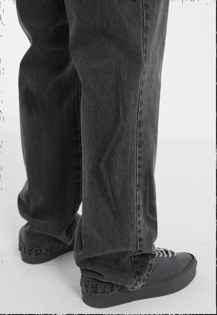 JHYQ Washed Distressed Denim Jeans