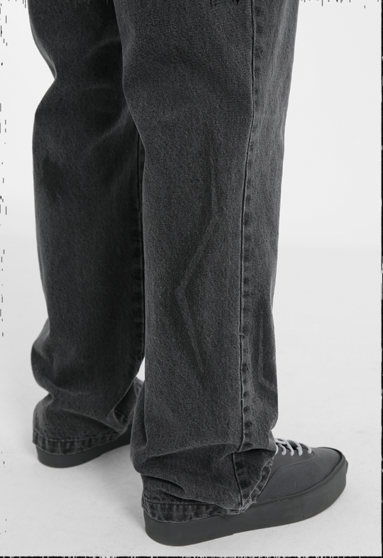 JHYQ Washed Distressed Denim Jeans