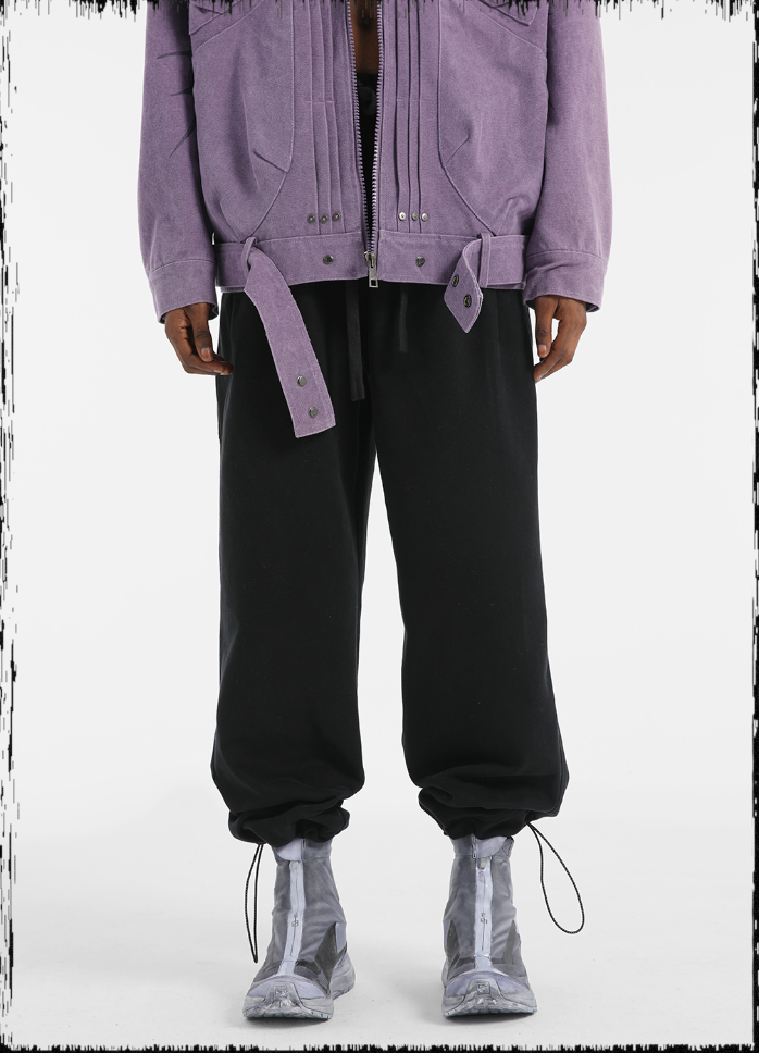 JHYQ Heavyweight Logo Embroidered Sweatpants