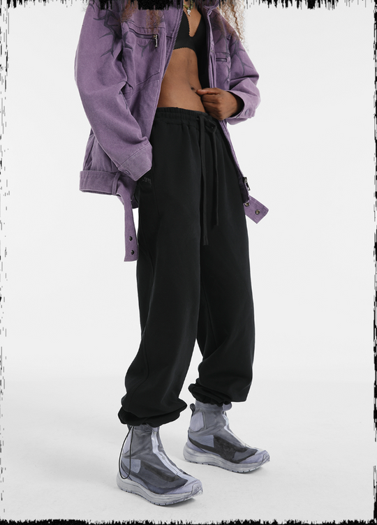 JHYQ Heavyweight Logo Embroidered Sweatpants