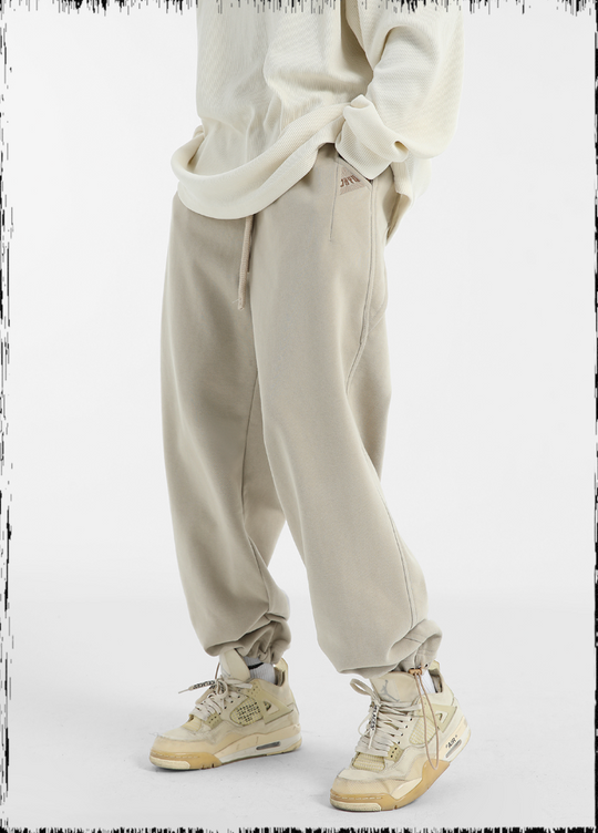 JHYQ Heavyweight Logo Embroidered Sweatpants