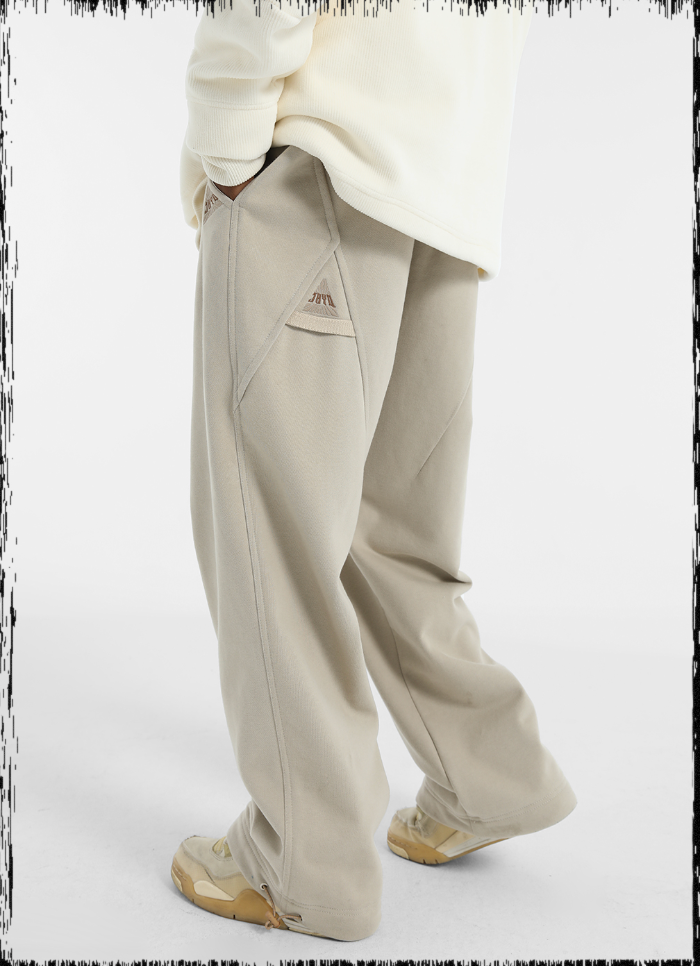 JHYQ Heavyweight Logo Embroidered Sweatpants